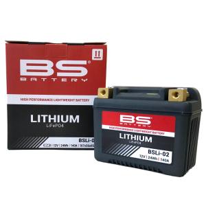 BS BATTERY（BSバッテリー） リチウムイオンバッテリー BSLi-02｜partsonline