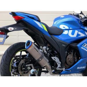 WR WR'S SUZUKI GIXXER SF 250 ジクサーSF250 SS-OVAL 焼き色チタン
