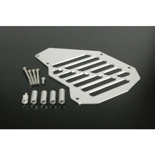 スペシャルパーツ武川 HONDA PCX/LEAD125/ADV150 ラジエターコアガード シルバ...