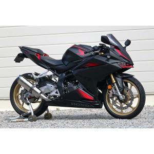WR WR'S HONDA CBR250RR MC51用 ステンレス/チタンオーバル（焼き色