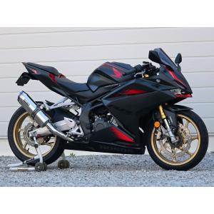 WR'S CBR250RR('20-'21) SS-OVALフルエキゾースト 焼き色チタン