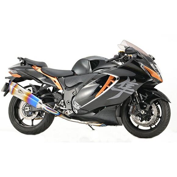 r's gear（アールズギア） Hayabusa('21-) GTスペック チタンフルエキゾースト...