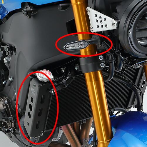 ワイズギア XSR900('22-) ラジエターサイドカバー ウインカー移設キット Q5K-ATV-...