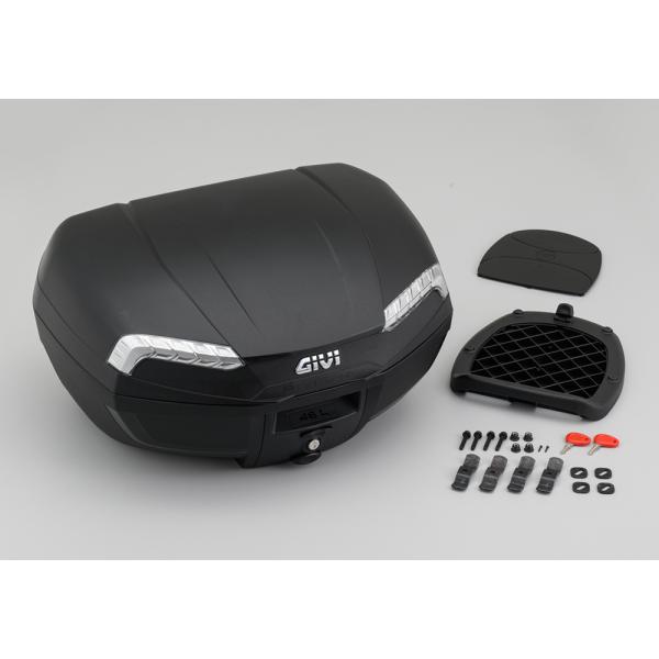 DAYTONA GIVI RIVIERA 46L type E46N TECH未塗装ブラック 353...