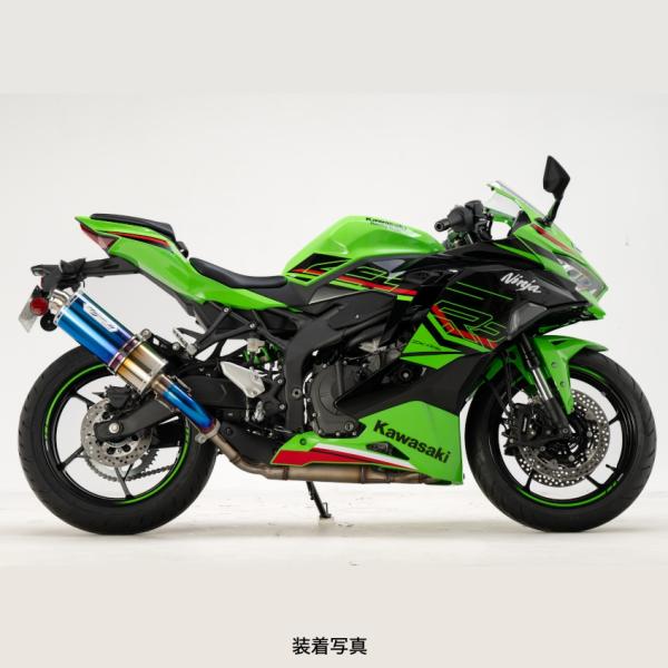 Nojima（ノジマ） Kawasaki ZX-4RR/R SE HEATチタン・スリップオンマフラ...