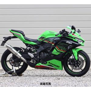 WR'S Kawasaki ZX-4R SE/ZX-4RR ラウンドタイプSLIP-ONマフラー（ステンレス） BF4440JM｜partsonline