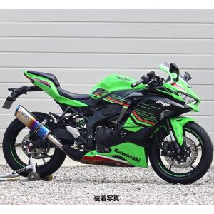 WR'S Kawasaki ZX-4R SE/ZX-4RR SS-OVAL 焼き色チタンスリップオンマフラー SB4440JM｜partsonline