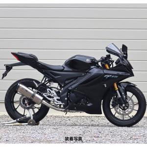 WR'S YZF-R125/R15/MT-125 SS-OVAL ソリッドチタンフルエキゾーストマフラー LK2140JM｜partsonline