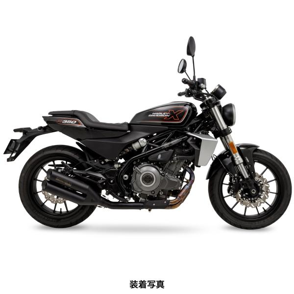モリワキ Harley-Davidson X350 CROSS TWIN SLIP-ONマフラー 0...