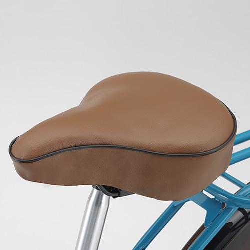 ワイズギア PAS サドルカバー ブラウン Q5K-YSK-051-G09