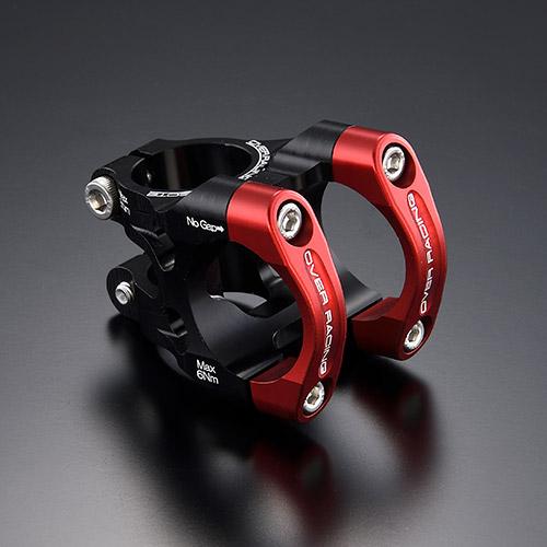 ワイズギア PAS OVER Racing MTBステム 35×35mm ブラック/レッド Q5K-...