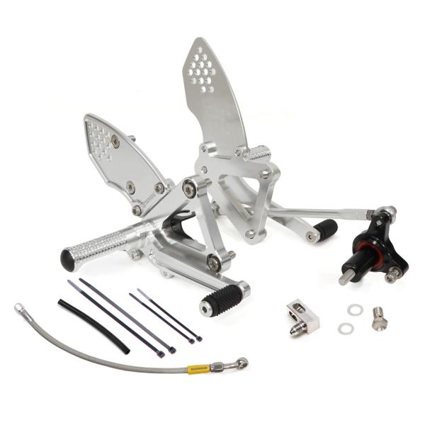 ACTIVE（アクティブ）　YAMAHA XSR900GP バックステップ（シルバー） 177330...