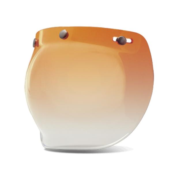 BELL CUSTOM500 CRF用 3-SNAP バブルシールド アンバーグラデーション BE7...