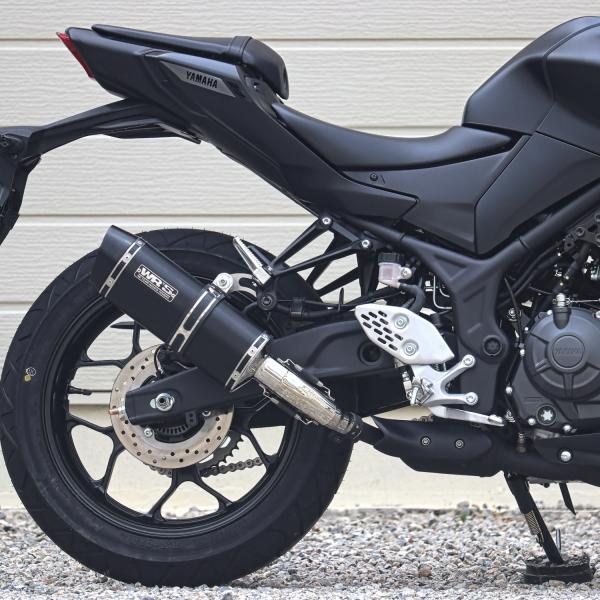 WR'S YZF-R25（’25-）/MT-25（’25-） SS-OVAL スリップオンマフラー（...
