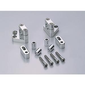 HURRICANE（ハリケーン） カワサキホルダーKit シルバーアルマイト HB0603A