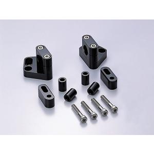 HURRICANE（ハリケーン） カワサキホルダーKit ブラックアルマイト HB0603B