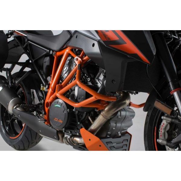 SW-MOTECH 1290 SUPERDUKE GT/R クラッシュバー オレンジ SBL0443...