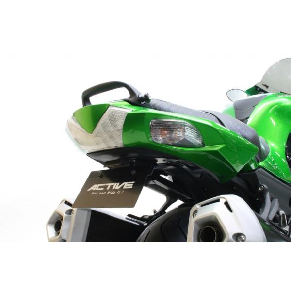 ACTIVE ZX-14R フェンダーレスキット ブラック LEDナンバー灯付き 1157077