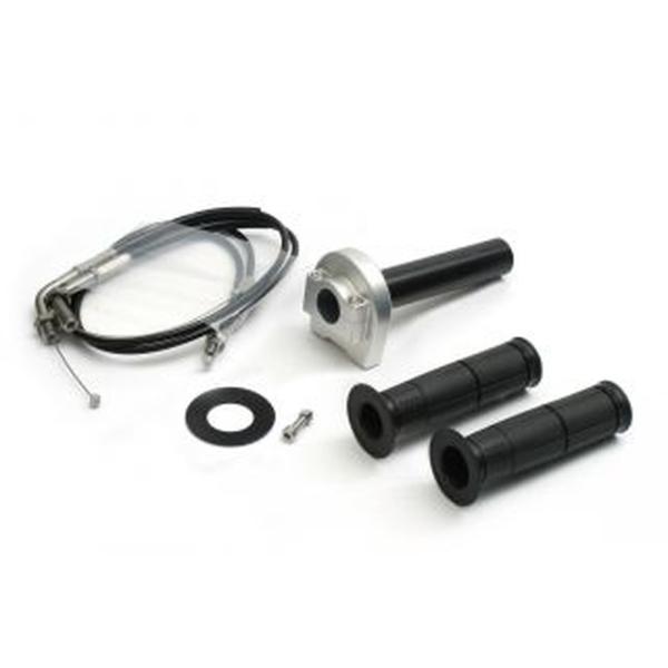 ACTIVE ZX-10R Ninja250R スロットルキット TYPE-1 シルバー 巻取φ40...
