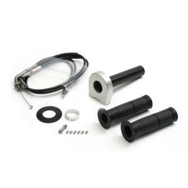 ACTIVE ZX-10R Ninja250R スロットルキット TYPE-2 シルバー 巻取φ40...