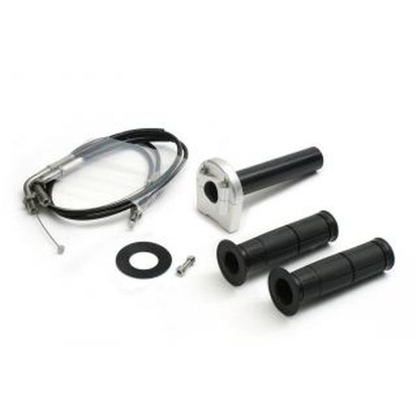 ACTIVE ZX-10R Ninja250R スロットルキット TYPE-3 シルバー 巻取φ40...