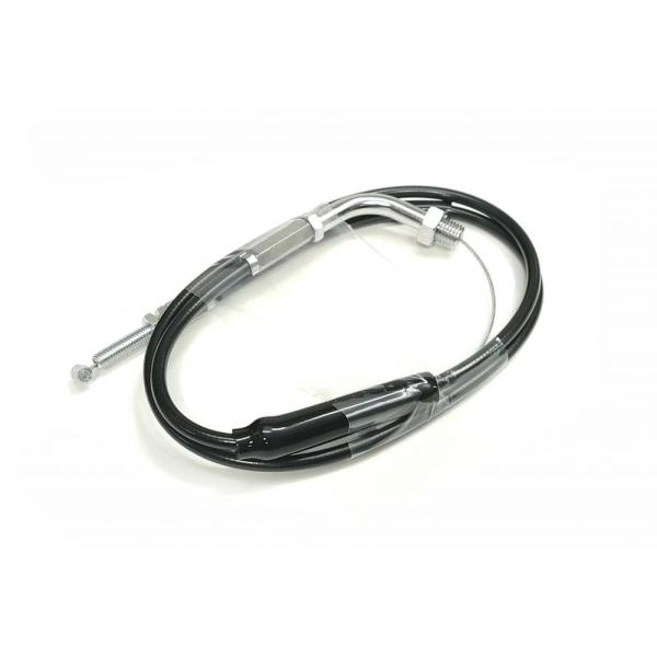 ACTIVE ZX-10R Ninja250R 専用スロットルワイヤー メッキ金具/アウターブラック...