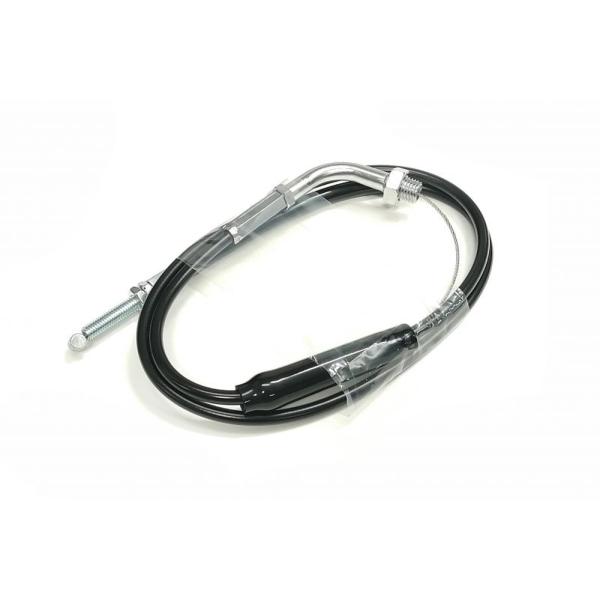 ACTIVE ZX-10R Ninja250R 専用スロットルワイヤー メッキ金具/アウターブラック...