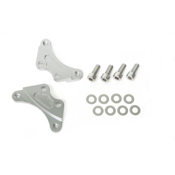 ACTIVE キャリパーサポート シルバー (brembo 40mmピッチ＆大型ローター径対応) 1...