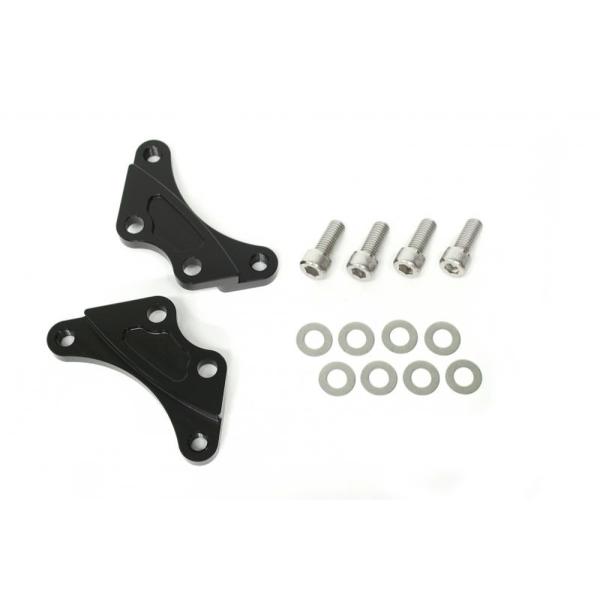 ACTIVE キャリパーサポート ブラック (brembo 40mmピッチ＆大型ローター径対応) 1...