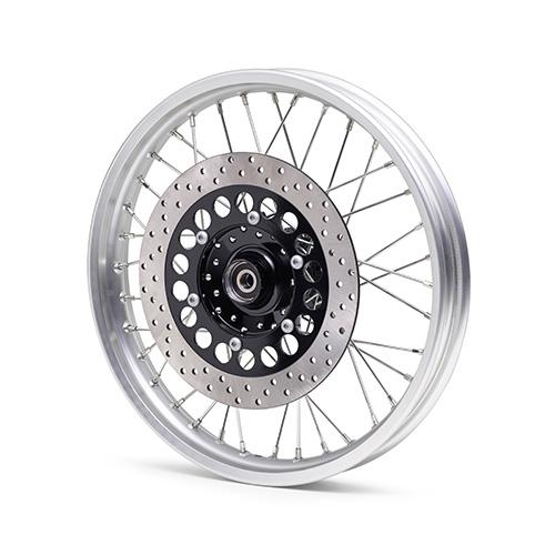 ワイズギア YAMAHA SR400 フロントホイールASSY（シルバー） Q5K-YSK-164-...