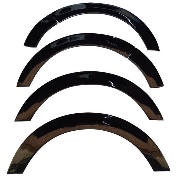 ハイエース 200系 ワイドオーバーフェンダー 片側 10mm フロント リア 左右セット エアロ ...