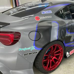 トヨタ86 フロントフェンダー +25mm 左右セット オリジン ORIGIN