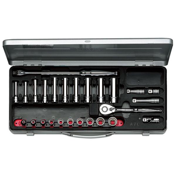 KTC 京都機械工具 9.5sq.ソケットレンチセット[26点] TB3X20