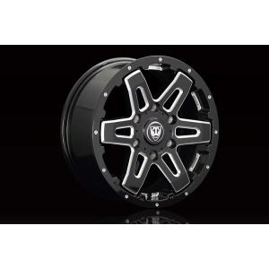 タテックスTATEX 16インチ 200系ハイエースホイール車検対応 グッドイヤー イーグル ブラックミーリング 1本 キャップ無し｜partsshop