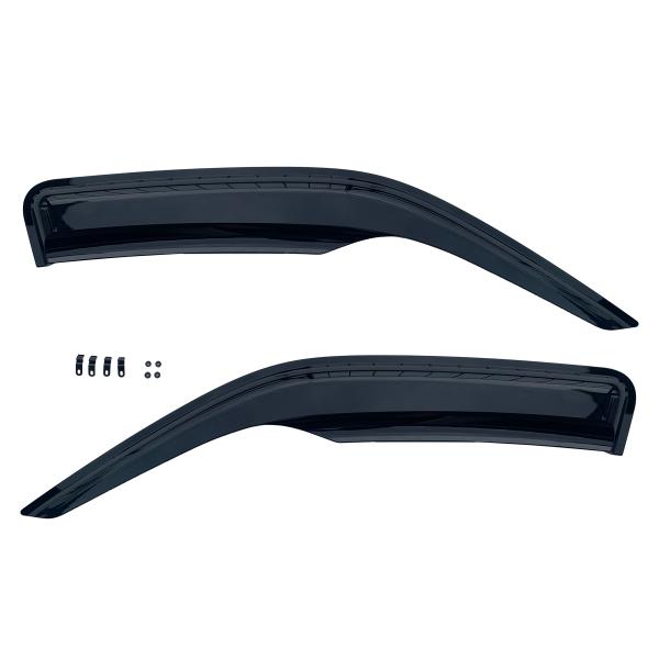 サイドバイザー ドアバイザー NV350 CARAVAN E26 キャラバン サイド 金具付き 2個...