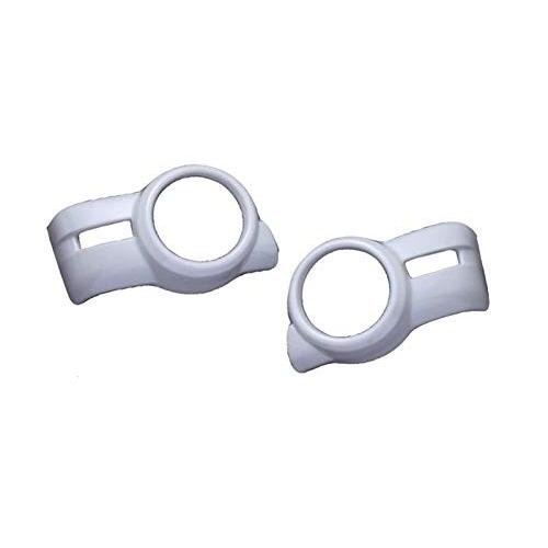 フォグランプカバー NV350 CARAVAN 前期 E26 キャラバン パールホワイト 左右 2個...