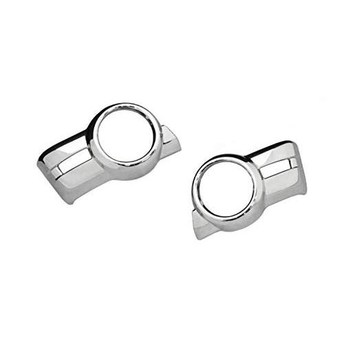 フォグランプカバー NV350 CARAVAN 前期 E26 キャラバン メッキ 2個セット