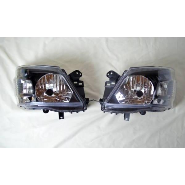 日産 キャラバン E26 NV350 ヘッドライト インナーブラック 左右 セット