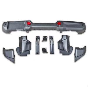 ジープ JEEP ラングラー リア バンパー US タイプ スチール ルビコン仕様 リアバンパー セット｜partsshop