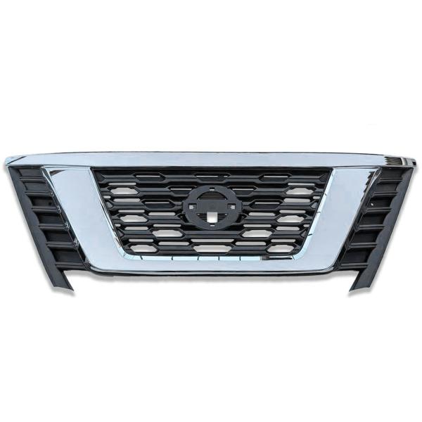 NV350 キャラバン 中期 標準 ナロー フロント インナーブラック メッキ グリル 日産