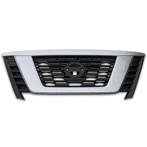 NV350 キャラバン 中期 標準 ナロー フロント インナーブラック メッキ グレー グリル 日産