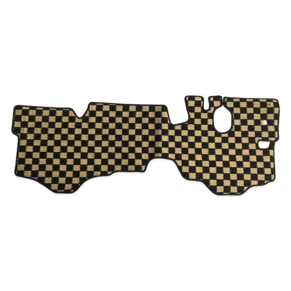 マツダ タイタン タイタン ダッシュ 標準 フロアマット フロント レッドブラック 黒黄 トラック ...