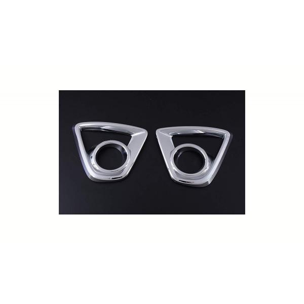 フォグランプカバー CX-5 KE系 マツダ フロント クローム メッキカバー 左右