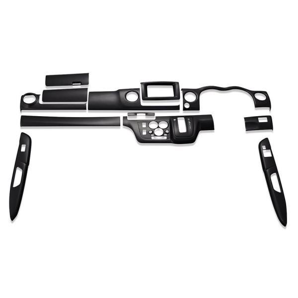 インテリアパネル キャラバン NV350 E26 ワイド  カーボン調 12ピース