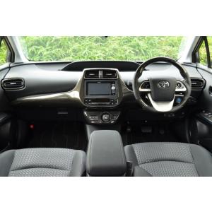 プリウス ZVW 50系 インテリアパネル 3D 黒木目 インパネ 13ピース