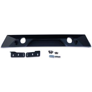 JEEP JK ラングラー 2007年3月以降 2ドア 4ドア スチール W1840mm H170mm リア バンパー ブラック パウダーコート 仕上げ｜partsshop