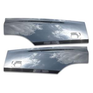 いすゞ NEW ギガ メッキ ドア プロテクター ブリスター