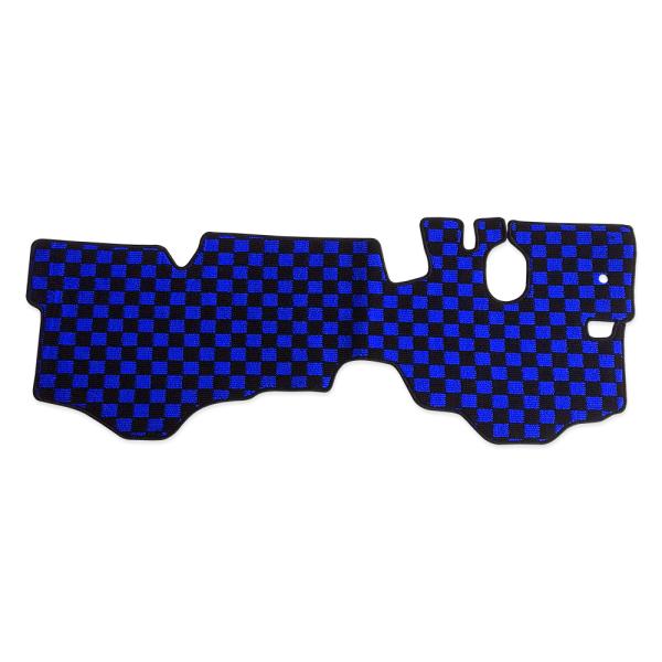 マツダ タイタン タイタン ダッシュ 標準 フロアマット フロント ブルーブラック 黒青 トラック ...