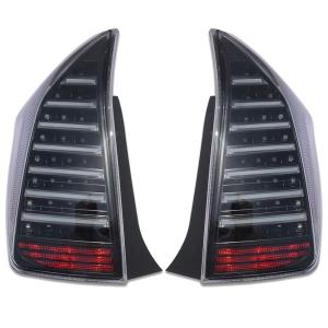 1年保証付き ZVW30 プリウス LED ビーム テール ランプ スモーク