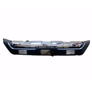 200系 ハイエース 4型 5型 ワイド S-GL DX LED デイライト付き フロント バンパー ガード オフロード 仕様 四駆系 アゲ系｜partsshop